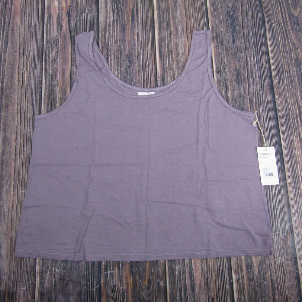 MATE the Label Tencel Sleep Tank Women 3X Lavender Purple 998LAV3X